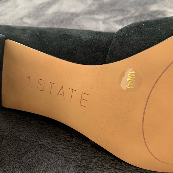 1 STATE SUEDE PUMPS— BRAND NEW— SZ 11 WOMEN - Picture 8 of 9